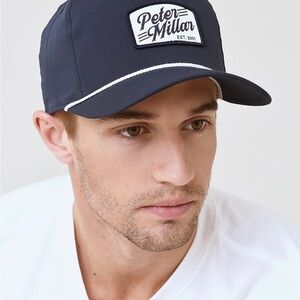 Peter Millar Crown Clubhouse Rope Hat with Desert Springs Logo